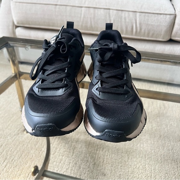 Reebok Black and Cream Athletic Shoes - Picture 2 of 7